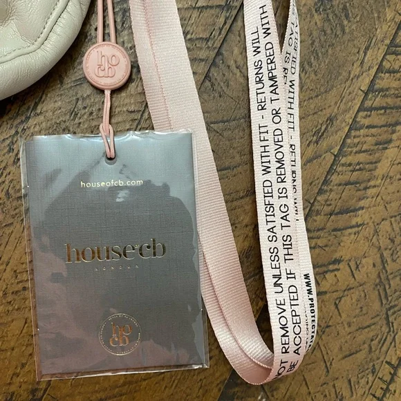 House Of CB Cream Strapless Bustier Top Saffira NWT Sweetheart Corset - Picture 7 of 7